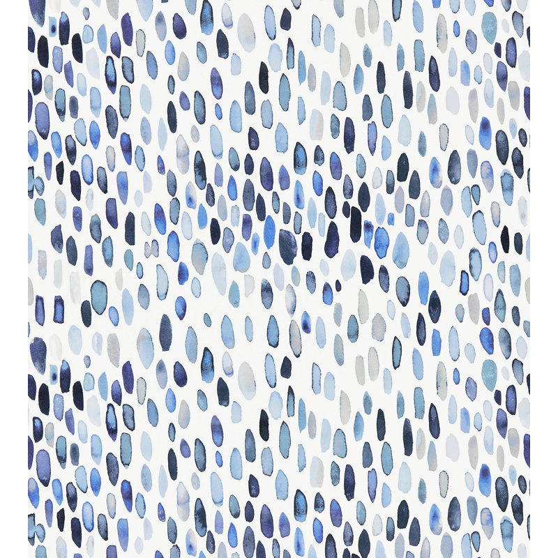 Rouleau de papier peint L 341 pi x l 58 po Jamboree, Bleu
