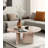 Pink Natural Marble Coffee Table