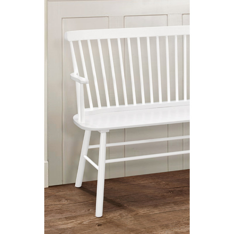 Fauteuil à accoudoirs à dossier à broche blanc décontracté, conception pour la maison avec chaise et repose-pieds, utilisation du bois