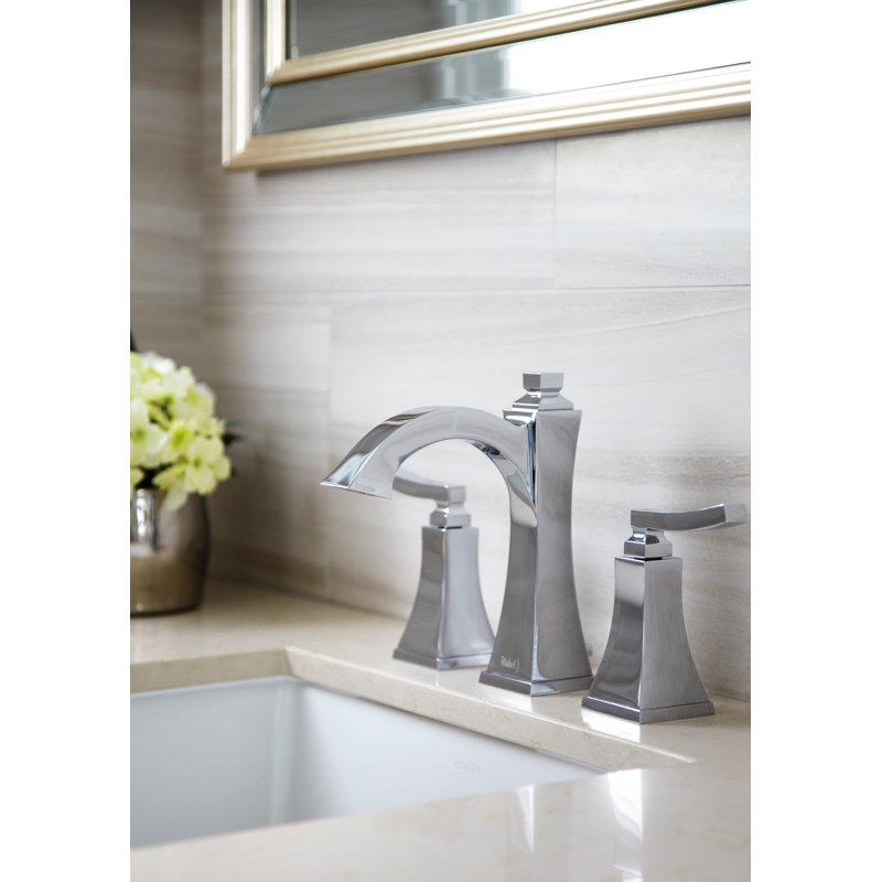 Eiffel Widespread Lavatory Faucet, Brushed Nickel