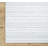 Lavande Striped Wool Area Rug in Ivory/Gray-733387517