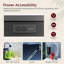 Support d'aquarium 40-50 gallons, support d'aquarium avec prise de courant et armoire de rangement
