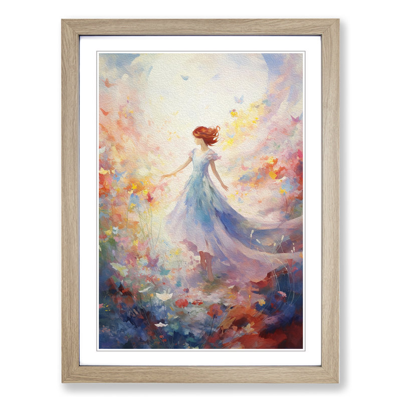 Fairy Colour Field - Framed Print