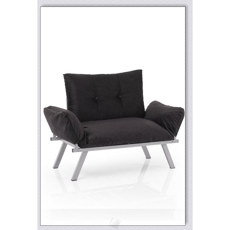Causeuse Alora, Noir