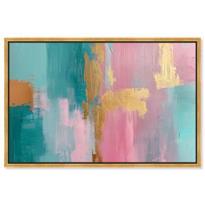 Toile «Hue Gold Melody» par Art Remedy