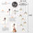 Ismelda LED Glam Chandelier Crystal Globe Light