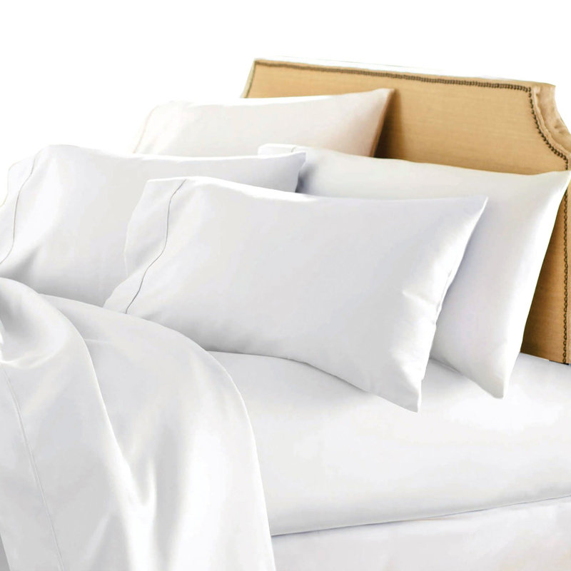Lincove Soft and Durable Bed Pillowcase - 100% Cotton Sateen - 2 Pack, Twin Pillow Case