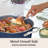 Calphalon  Premier Nonstick 7-Qt. Dutch Oven with Lid, Midnight Blue