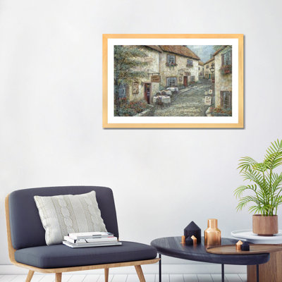 David's Court by Ruane Manning - Painting Print