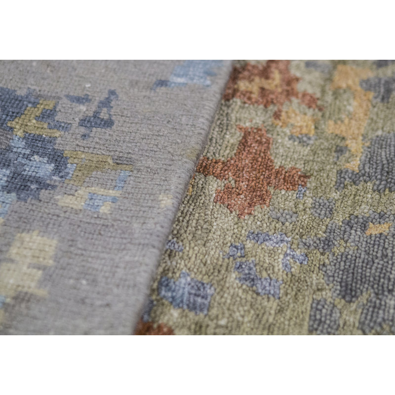 Himalayan Abstract Area Rug in Beige, Rectangle 12'3" x 15'3"