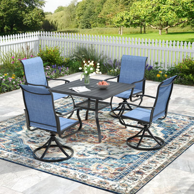 Ensemble repas d'extérieur pour 4 personnes 4 personnes