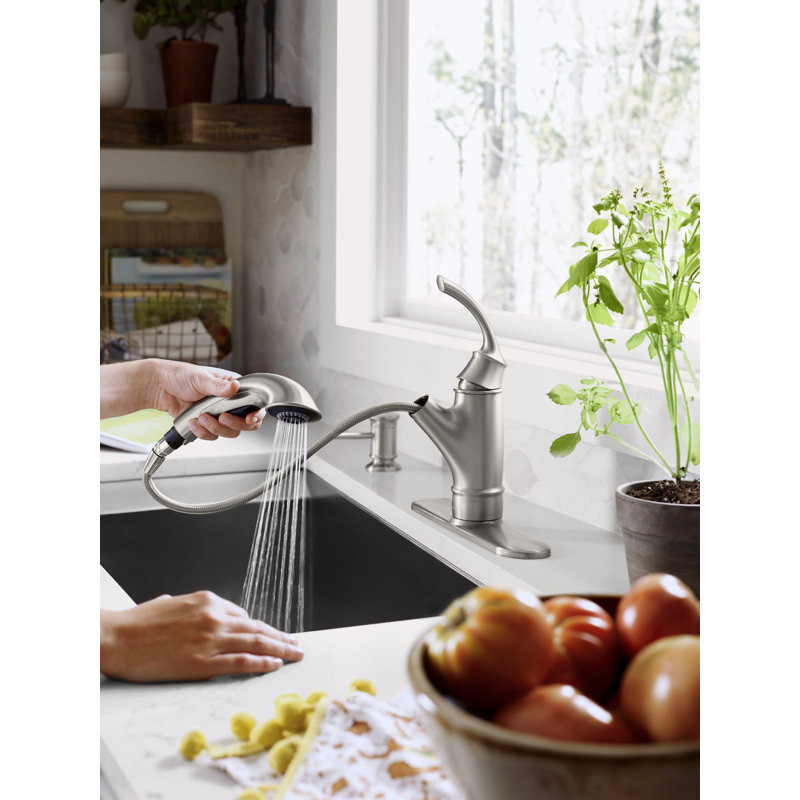 Marietta Pull Out Single Handle Kitchen Faucet