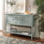 Console en bois massif 45,7 po Sadie-24736838