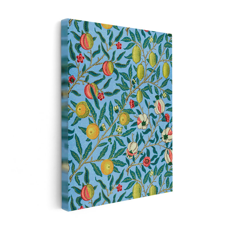 William Morris - Fruit No4, Unframed, Canvas, 18"H x 24"W