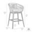 Tabouret de bar en bois d'eucalyptus avec corde Arra-1153543626-1153543625