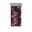 Fuchsia foncé / motif floral gris foncé