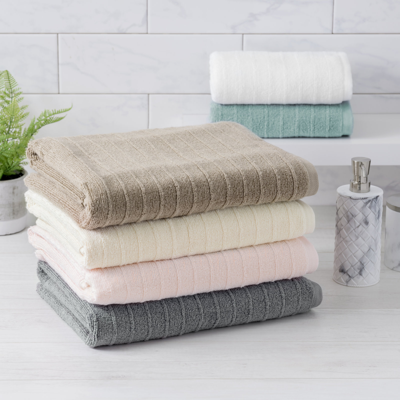 Iva Cotton Midweight Mulit-Size Set, Mineral
