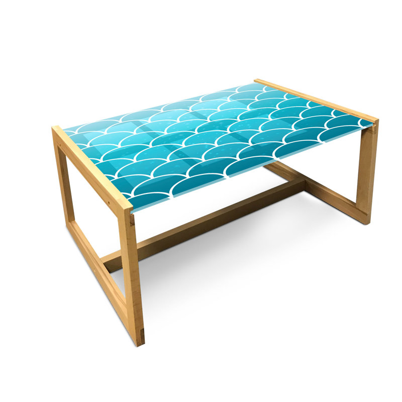 Jaidden Sled Coffee Table, 90cm H x 62cm W x 40cm D