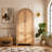 Arched Kitchen Pantry Cabinet
