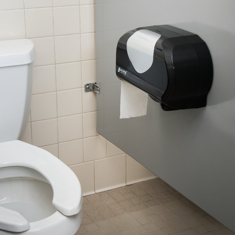 Distributeur de papier hygiénique Summit Jumbo, Noir