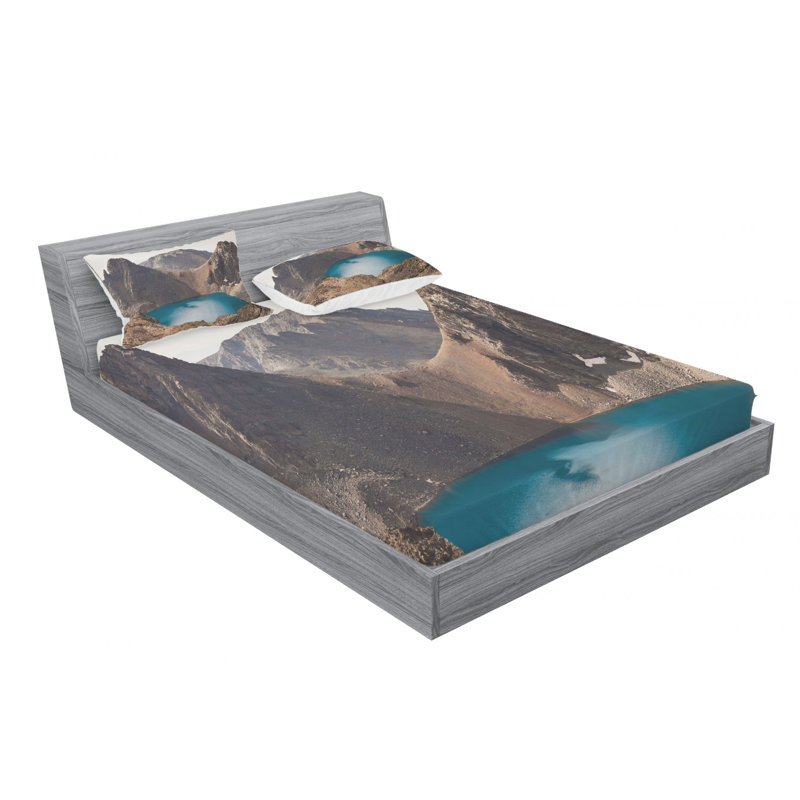 Microfiber Sheet Set, Full Sheet Set with Fitted Sheet