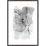 Gray Azul I Painting by Eve Fairwell