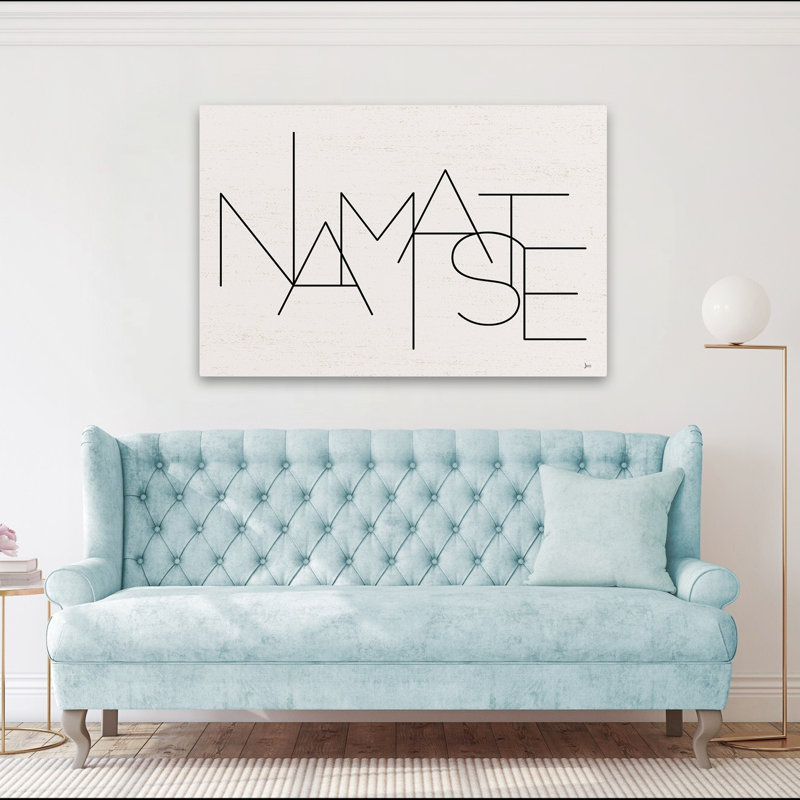Calming Lettering - Calm II Crop, 40" H x 60" W