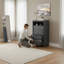 Commode élégante à finition bleue | Unité de rangement moderne pour chambre à coucher | Idée de cadeau