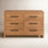 Modica 6 Drawer 60'' W Dresser Solid Wood Dresser