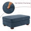 105.9cm Wide Square Solid Colour Standard Ottoman-1434655964