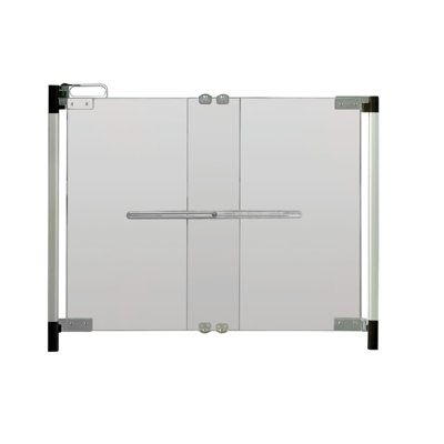 Qdos Crystal Hardware Mounted Gate