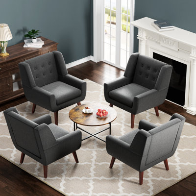 Upholstered Wingback Chair