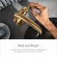 Cia Brushed gold Posi-Temp tub/shower-60735852