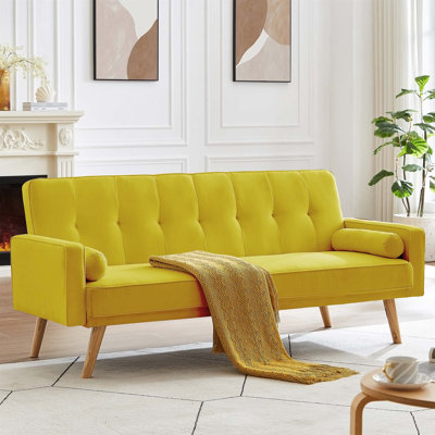 Canapé Chesterfield polyvalent et réglable pour espaces de vie compacts