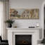 «Rustic Countryside Venetian Canal Scene», reproduction d'art sur toile-98042059-111176117