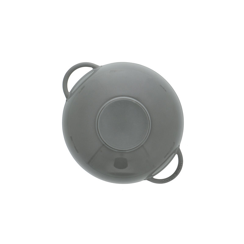 Staub Cast Iron 6-qt Wok with Lid - Graphite