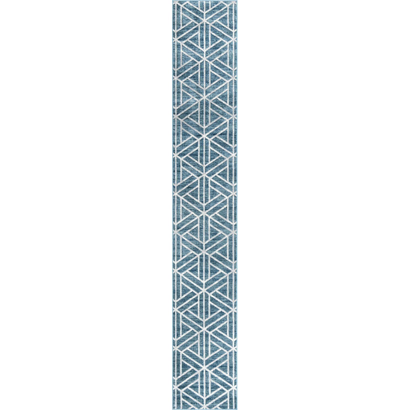 Eshin Abstract Indoor Rug, Runner 2'7" x 16'5"