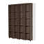 Grand lit escamotable mural avec portes de rangement-1099524613