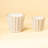Agnew Rustic Fluted Pot White Dia 8.5"