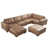 Brown Faux Leather