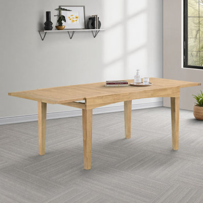 Ensemble de salle à manger extensible en bois 7 pièces avec chaises rembourrées Verona