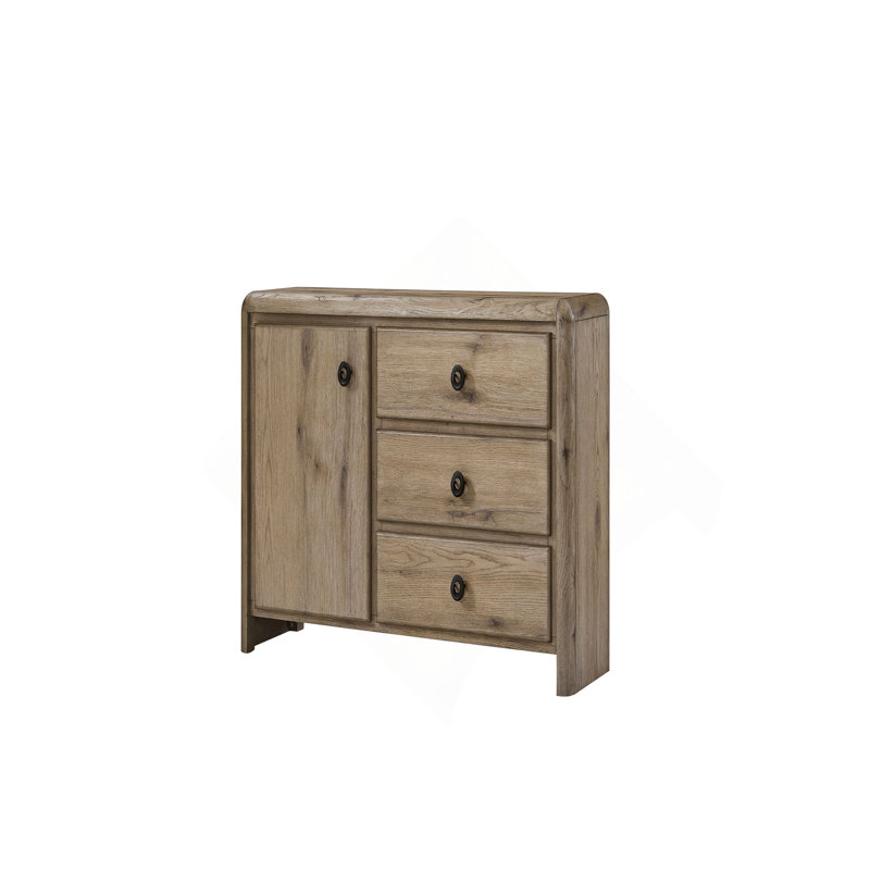 Commode d'appoint English Knotty Oak