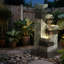 Fontaine cascade 4 niveaux en résine