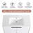 36'' Single Bathroom Vanity with Resin Top-452453760