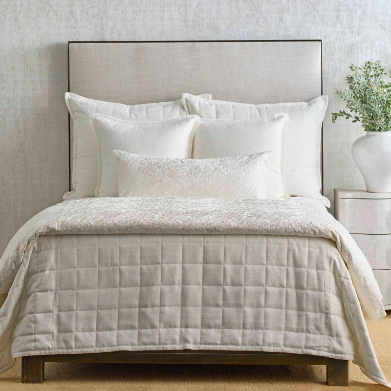 The Met x Ann Gish Ornament Throw, Bone