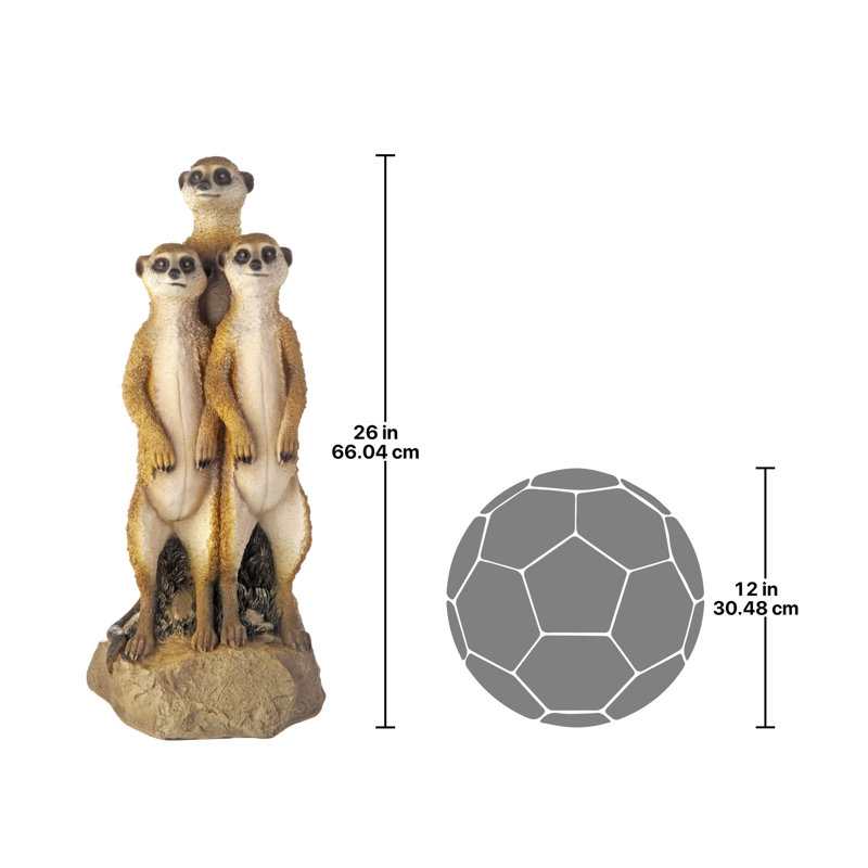 The Meerkat Gang Statue