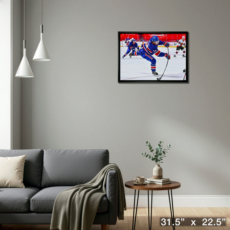 Nick Suzuki, Canadiens de Montréal, toile de tir encadrée 20 x 29