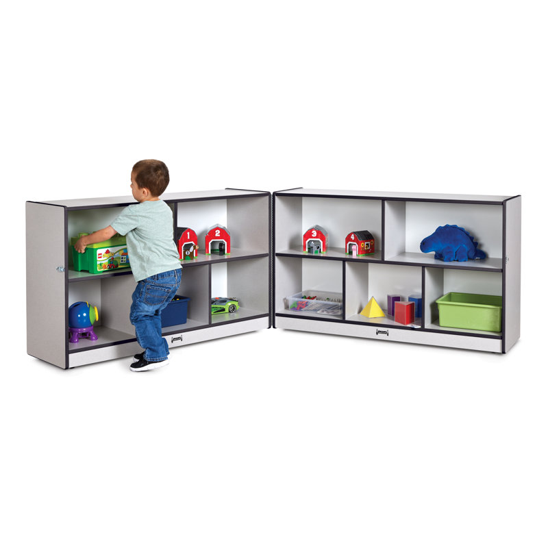 Rainbow Accents® Low Mobile Fold-n-Lock, Black