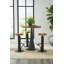Tabouret de bar pivotant en bois massif de 30 po
