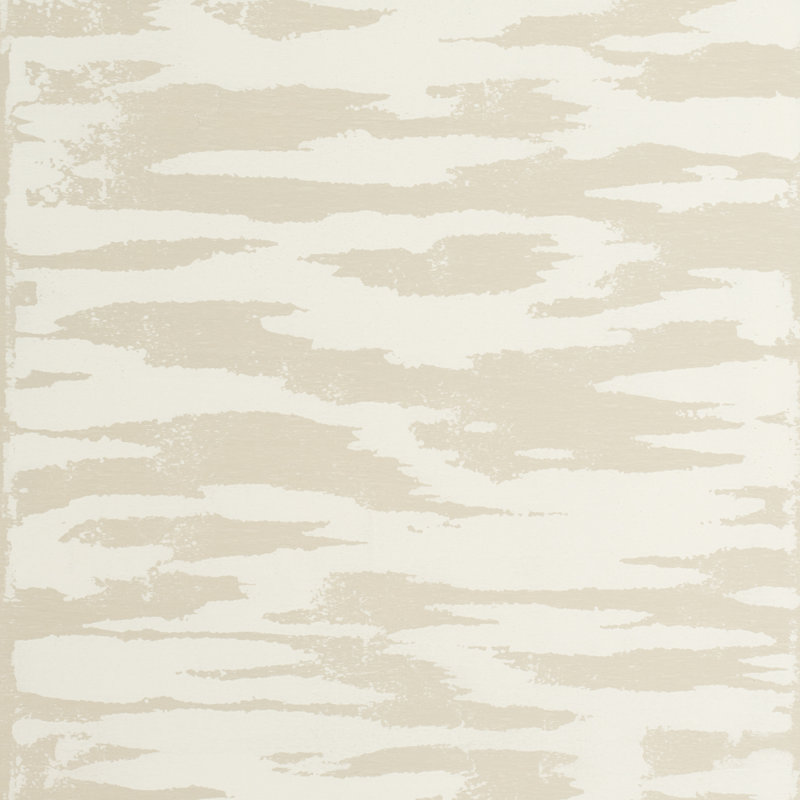 Schumacher x Celerie Kemble Plastered Manuscript Wallpaper, Arctic